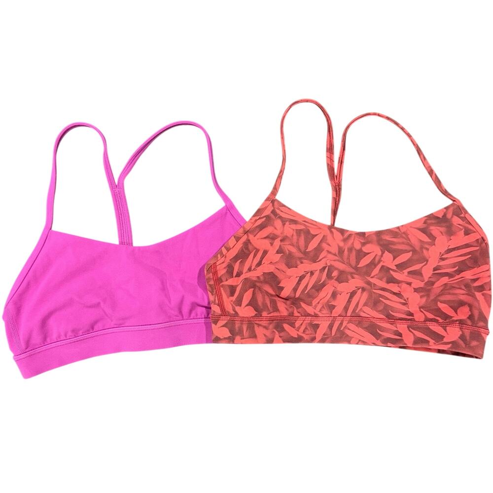 Lululemon Size 8 Bundle Flow Y Nulu Bra A-C Cup No Pads